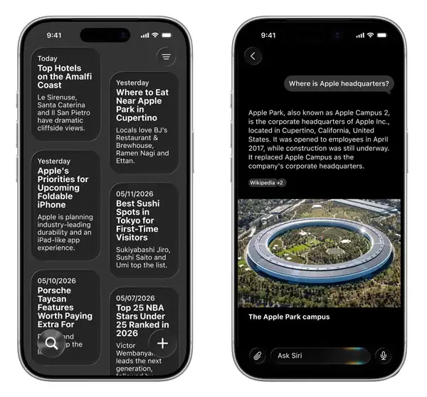 苹果史诗级升级！iOS 27界面偷跑：相机和照片App全面接入AI