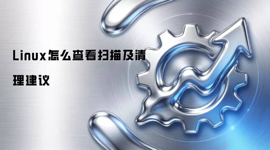 Linux怎么查看扫描及清理建议