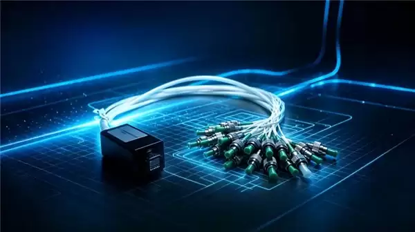锚定百万比特量子计算!国光量子发布超大规模光纤阵列