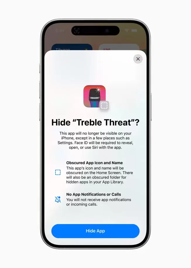 iPhone要藏App，先锁定再隐藏