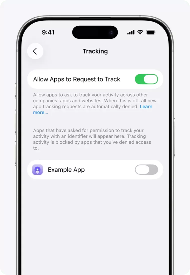App隐私报告中网络活动模块的界面展示