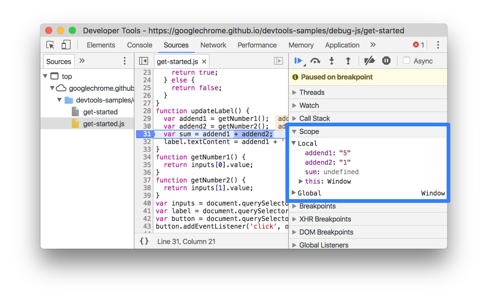 该节需要什么真实配图:浏览器开发者工具中的JavaScript作用域/闭包调试界面,配合简洁的作用域关系示意。